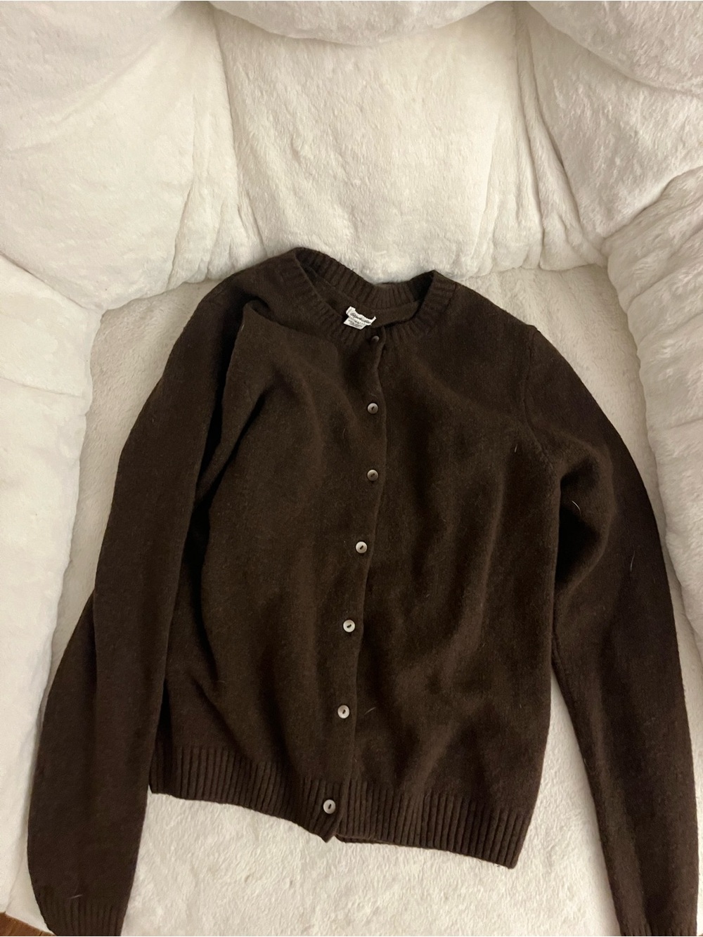 Urban Outfitters Dark Brown Button-Up Cardigan